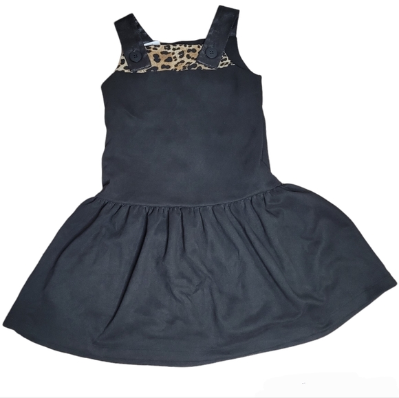 Vintage Y2K button back dress with animal print - Picture 3 of 16